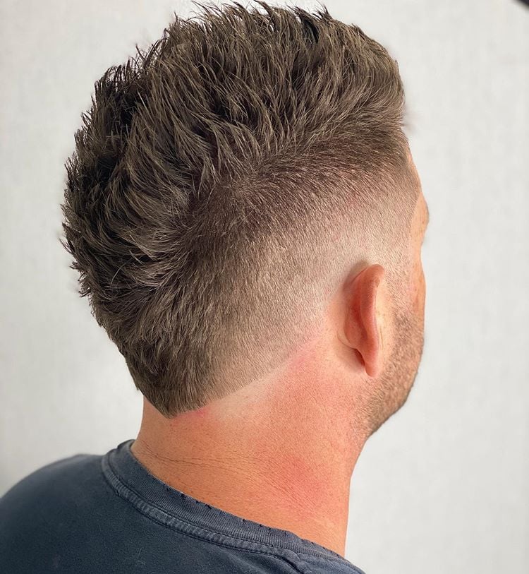 مدل fauxhawk