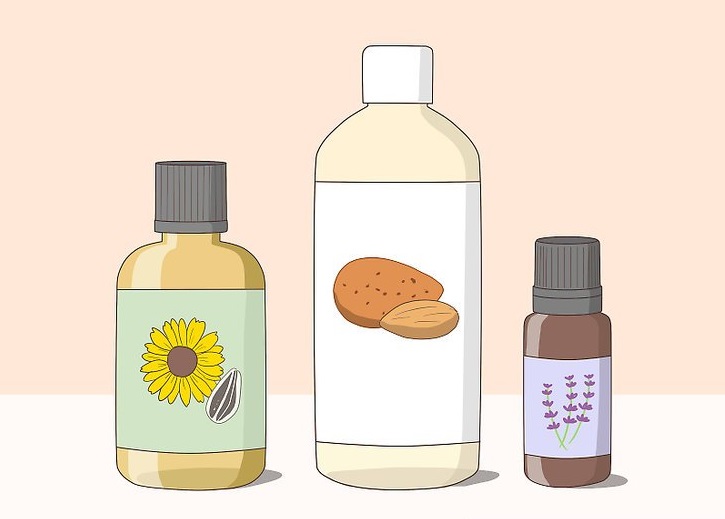 برای ماساژ از روغن های طبیعی